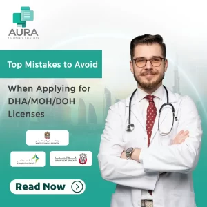 DHA MOH DOH License Mistakes